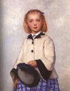 The Artist's Daughter Louise Albert Anker